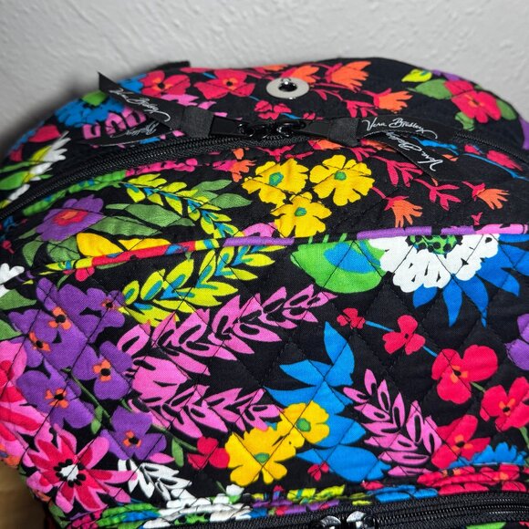 Vera Bradley Campus Backpack in Field Flowers NWT main image 8